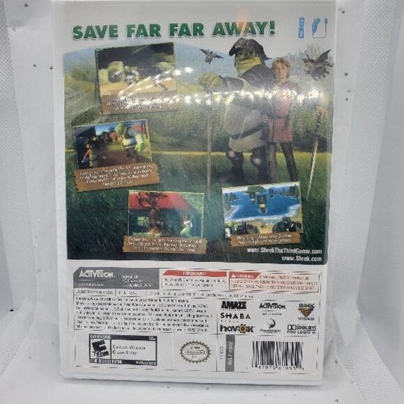 New! Shrek the Third on Nintendo Wii Sealed - Picture 2 of 2